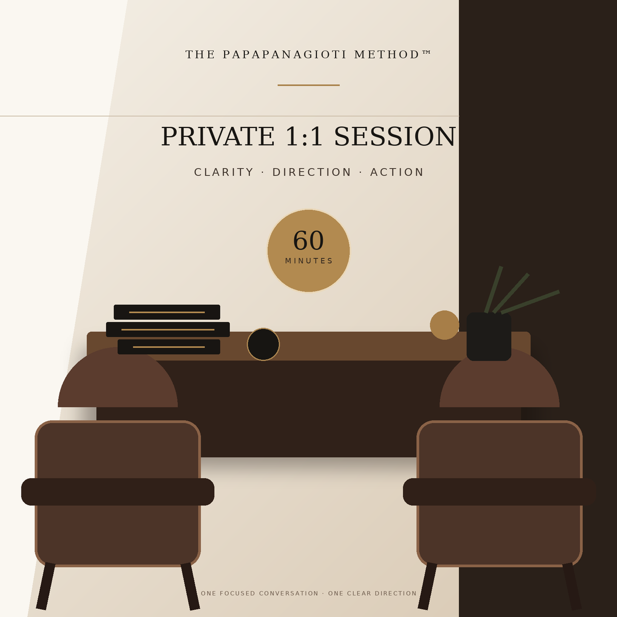 Private 1:1 Personal Development Session by The Papapanagioti Method
